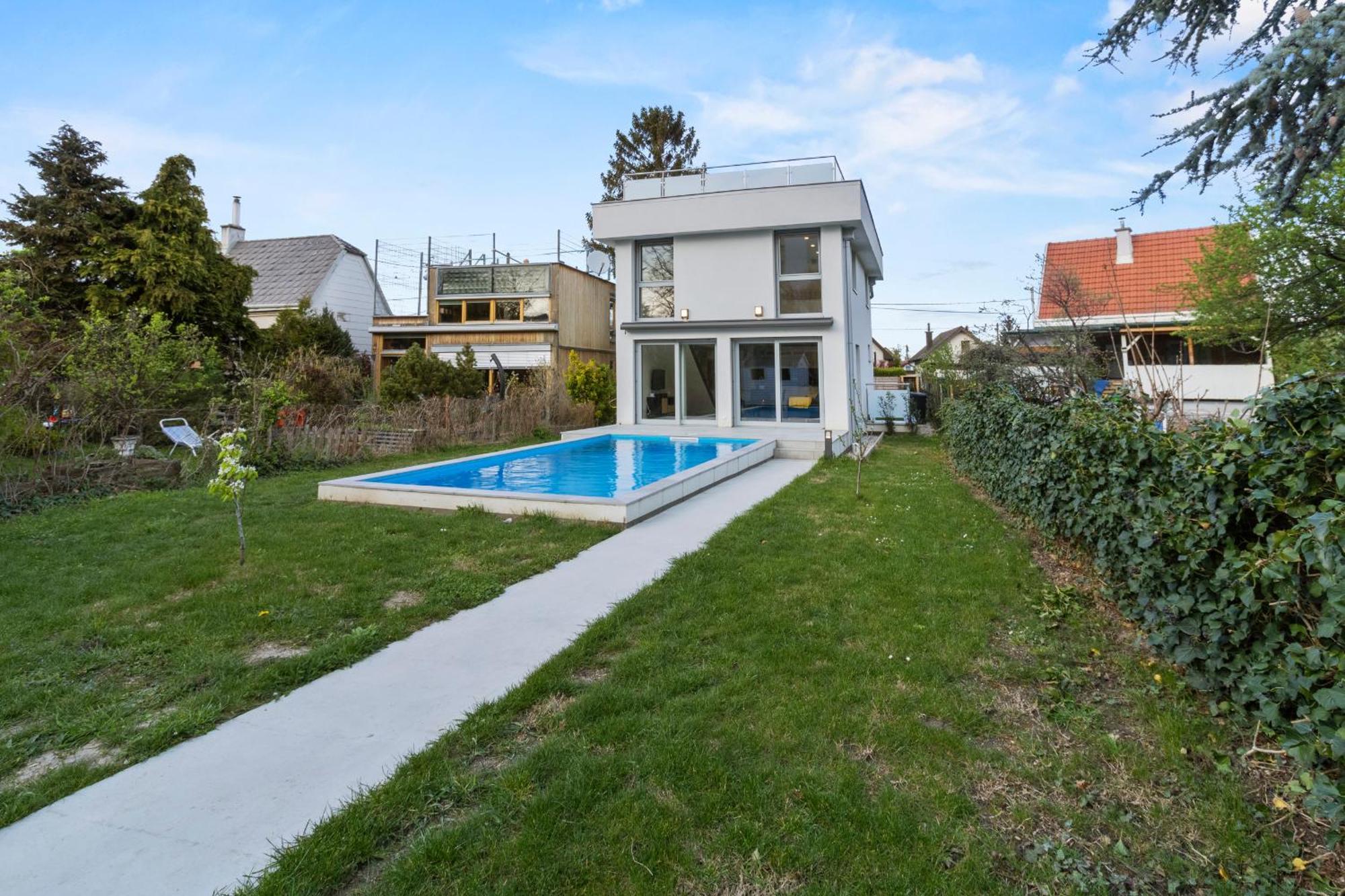 Villa Jaeger Mit Pool In Wien Exterior foto