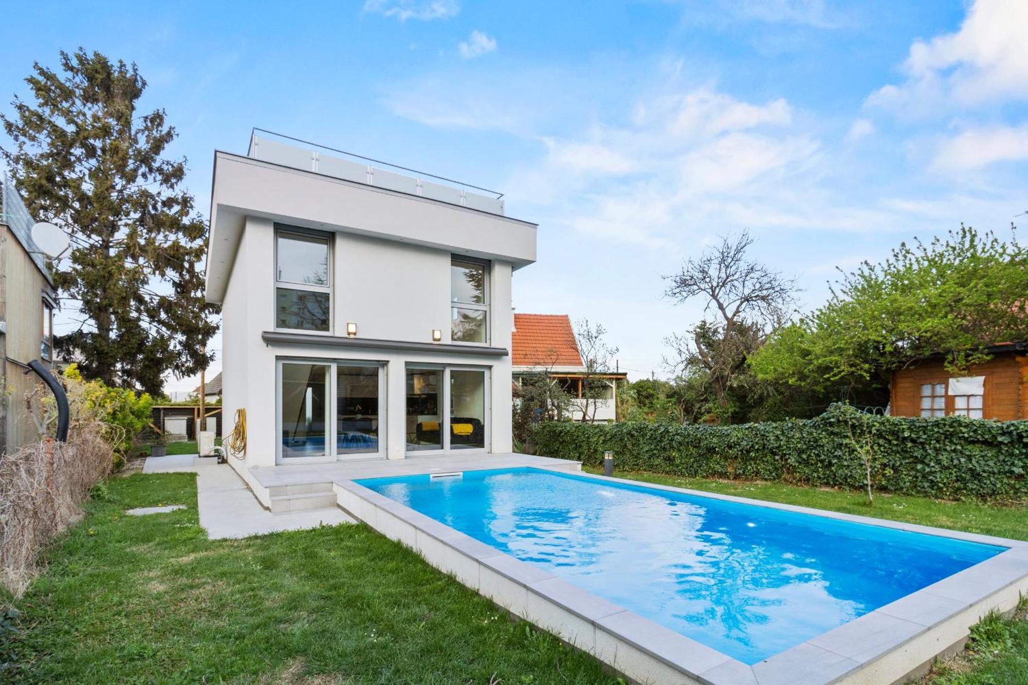 Villa Jaeger Mit Pool In Wien Exterior foto